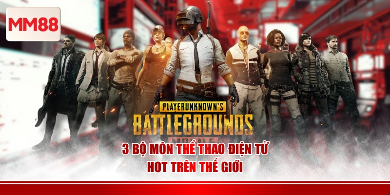 3 bộ môn thể thao điện tử hot trên thế giới