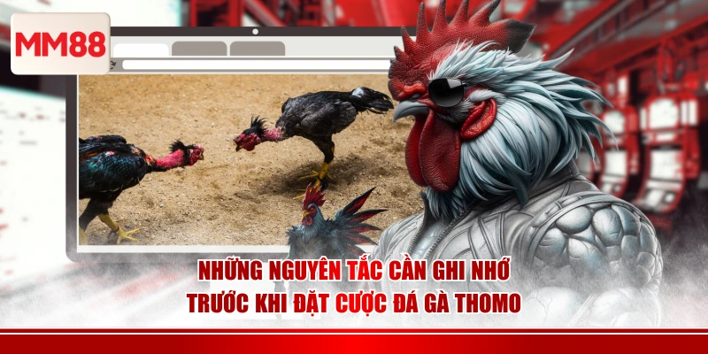 Những nguyên tắc cần ghi nhớ trước khi đặt cược đá gà Thomo